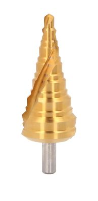 KS TOOLS HSS-TiN Stufenbohrer, 7-40,5mm, 13 Stufen