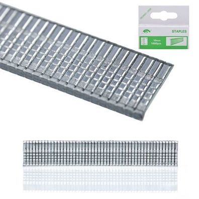 Rosfix Tackerklammern Typ T 10 mm – 1000 Stk. | 0,9 mm Stärke, 1,85 mm Kopf