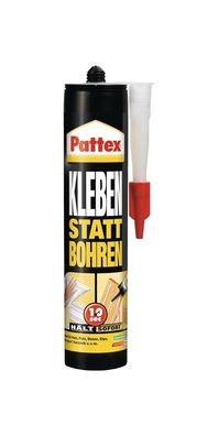 Pattex Montagekleber Kleben statt Bohren weiß 400 g