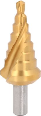 KS TOOLS HSS-TiN Stufenbohrer, 6-26,8mm, 8 Stufen