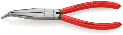 KNIPEX 38 21 200 Mechanikerzange mit Kunststoff überzogen schwarz atramentiert 200 m