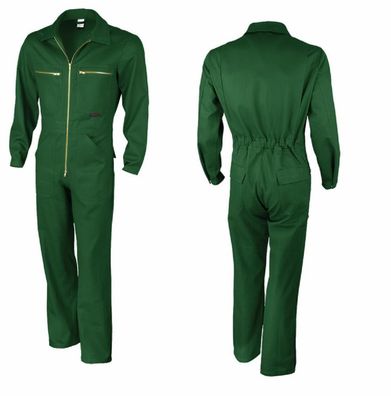 Kombi 42-64 Overall Anzug grün Arbeitsoverall Arbeitsanzug Rallykombi Gärtner