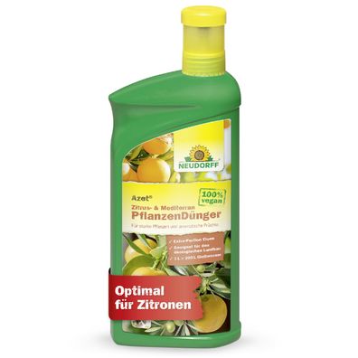 Neudorff Azet Zitrus- & MediterranpflanzenDünger - 1 Liter