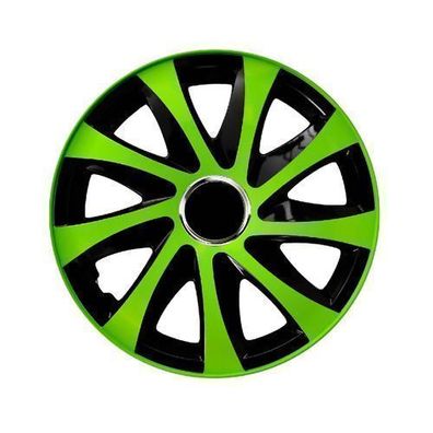 Radkappen Stahlfelgenringe Stoßfest Kunststoffklammern Drift Extra 13" bis 16"