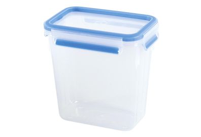 EMSA Frischhaltedose Clip &amp; Close 1,6l transparent/blau Kunststoff