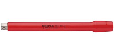 KNIPEX 98 35 250 Verlängerung mit Innen- / Außenvierkant 3/8" 250 mm