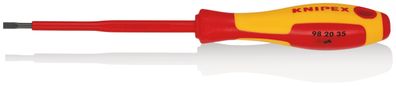 98 20 35 Schraubendreher für Schlitzschrauben isolierender Mehrkomponenten-Griff, VD