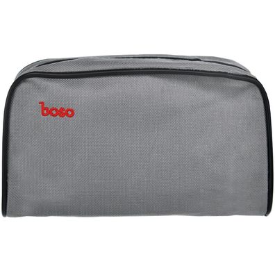 Reißverschluss-Etui boso grau, groß