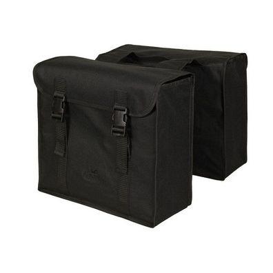 Doppelpacktasche Greenlands 34 Liter 37 x 33 x 14cm (2x) - Schwarz/Schwarz