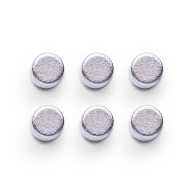 Zeller Present Magnet-Set, 6-tlg., extra stark, Edelstahl