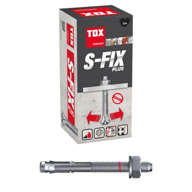 TOX Bolzenanker S-Fix Plus M12x110/18 + 33 mm