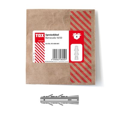 TOX Spreizdübel Barracuda 10x50 mm