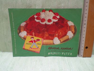 Köstlich Wackel-Peter Mondamin GmbH eine Sache an der etwas dran ist 50/60er Jahre