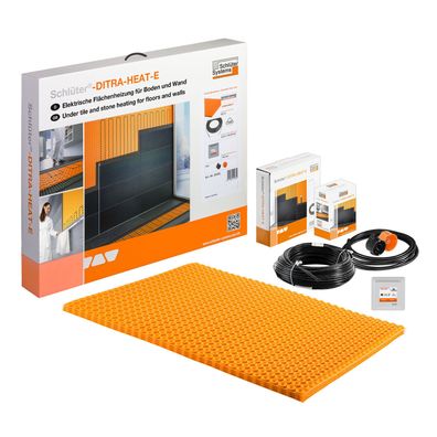 Schlüter DITRA-HEAT-E Wandheizung SETs