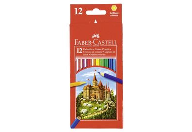 Faber Castell Farbstift Castell hexag12er