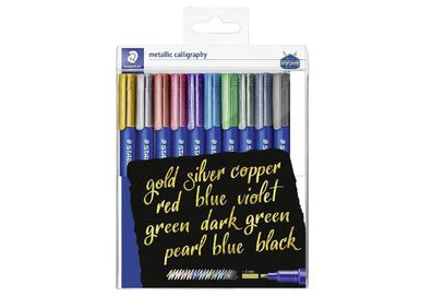 Staedtler Marker metallic calligr 10 ST