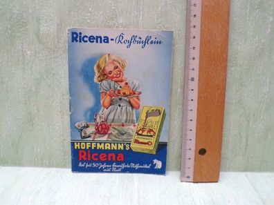 Hoffmann´s Ricena seit 50 Jahren bewährte Nährmittel Elise Hannemann 30/40er Jahre ?
