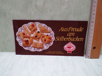 Aus Freude am Selberbacken Conditorei Coppenrath & Wiese Leporello 4535 Westerkappeln