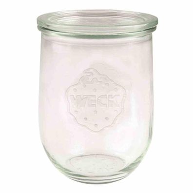 WECK Tulpenform-Glas 4er-Karton 1,5 l ohne Ringe und Klammern