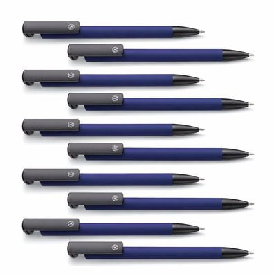 10x Original VW Kugelschreiber Kuli Stift Schwarz und blau 5H0087703C