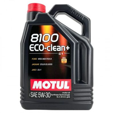 Motul 8100 Eco-clean+ 5W-30 5 Liter