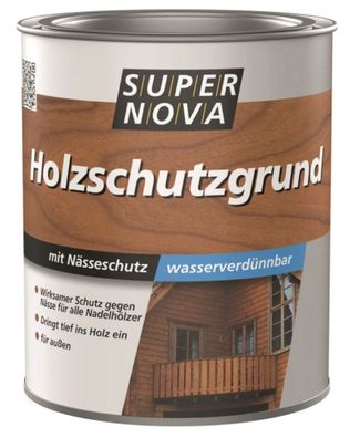Super Nova Holzschutzgrund Farblos 750 ml Grundierung