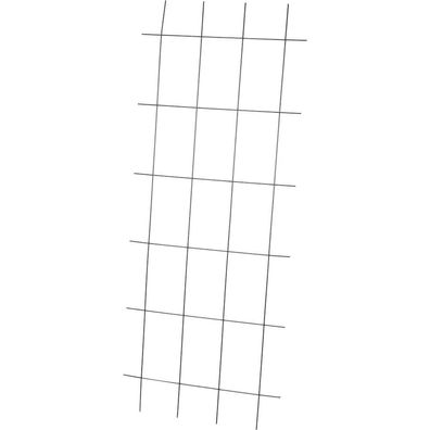 SIENA GARDEN Spalier 4strebig 150 x 60 cm hammerschlag mit SB-Reiter