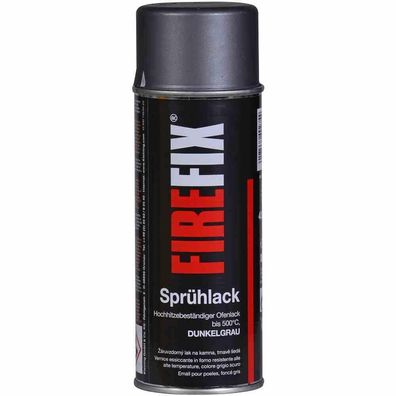 FireFix Ofenlack 400 ml dunkelgrau