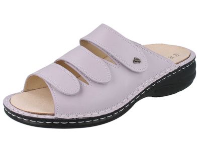 FINN Comfort Hellas Damen Pantolette Hausschuhe rose Glattleder