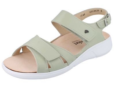 FINN Comfort Nadi Damen Sommersandale mint Glattleder