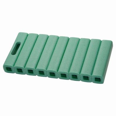 SIENA GARDEN Knie- und Sitzkissen in grün Maße: 41 x 20 x 4,5cm