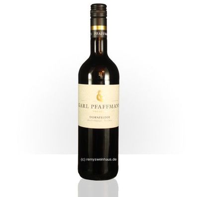 Karl Pfaffmann 2022 Dornfelder trocken (101) Pfalz Nußdorfer Bischofskreuz Dt. Q