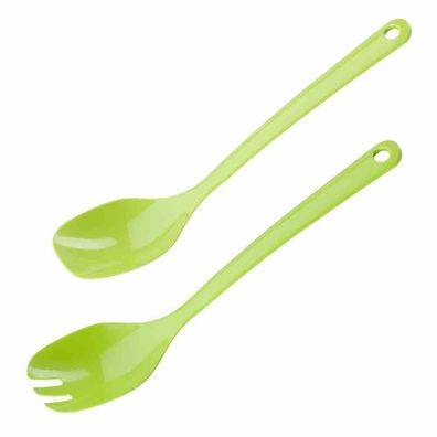 WACA Salatbesteck apfelgrün 31 cm 2-teilig aus Kunststoff