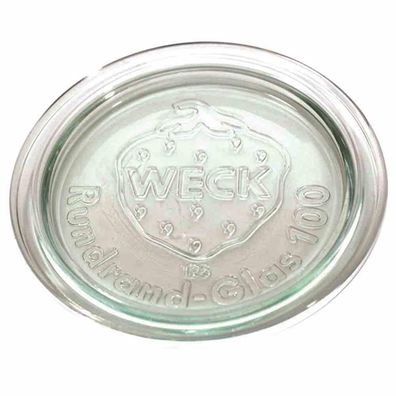 WECK Ersatzdeckel für Rundrand-Glas 100 mm einzeln
