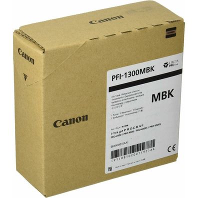 Tinte mattschwarz PFI-1300