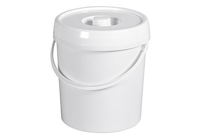 Lockweiler Windeleimer mit Deckel weiß 11 L