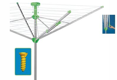 JUWEL Wäschespinne Novaplus 60 Easy