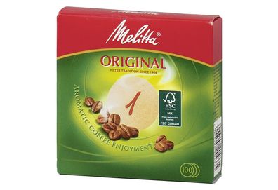 Melitta Rundfilterpapier Pack 100 Stck
