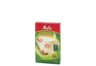 Melitta Filtertten natur 100 Pack 40 Stck