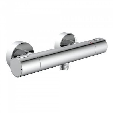 Brause-Thermostatmischer, Temperatursperre bei 38°, 1/2" Brauseanschluss