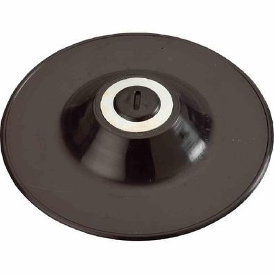 KWB Stützteller 125 mm elast. m. Flanschmutter