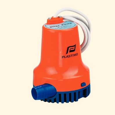Plastimo 12V elektrische Bilgepumpe 1520 l/h-Modell 400 Art-Nr.16226