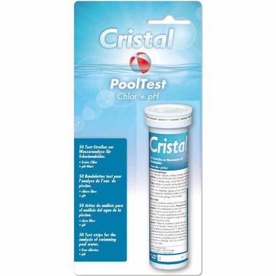 Cristal Pool-Teststreifen PH und Chlor
