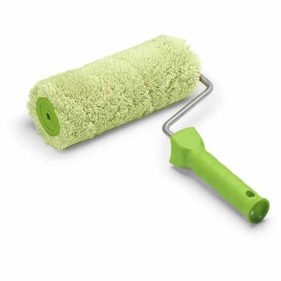 Nölle PROFI BRUSH Malerwalze Lammplüsch 25 cm Komplett-Roller Ø 48 mm, Florhöhe 18 m