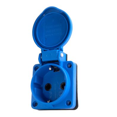 Einbausteckdose Schuko 230V IP54 Anbausteckdose Steckdose