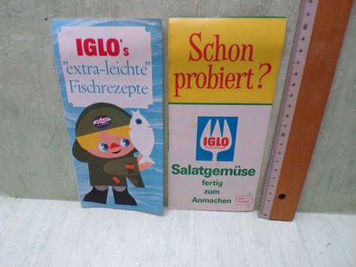 2x Iglo Schon probiert Salatgemüse fertig zum Anmachen extra leichte Fischrezepte