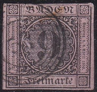 Germany Baden [1851] MiNr 0004 ( O/used ) [01]