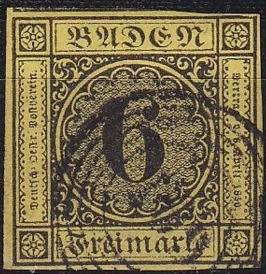 Germany Baden [1851] MiNr 0007 ( O/used ) [03]