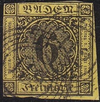 Germany Baden [1851] MiNr 0007 ( O/used ) [04]