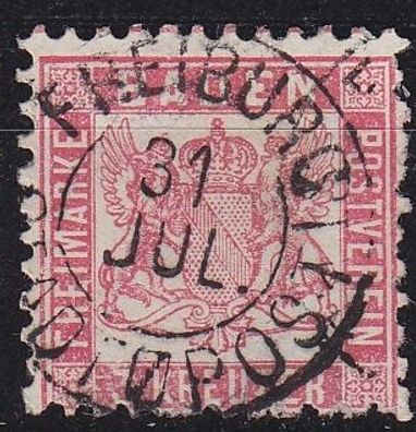 Germany Baden [1860] MiNr 0018 ( O/used ) [01]